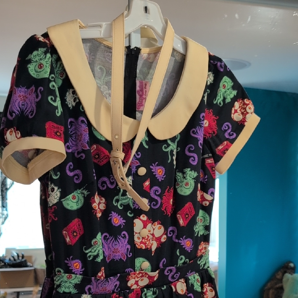 Cthulhu and Friends Pinup Couture Dress